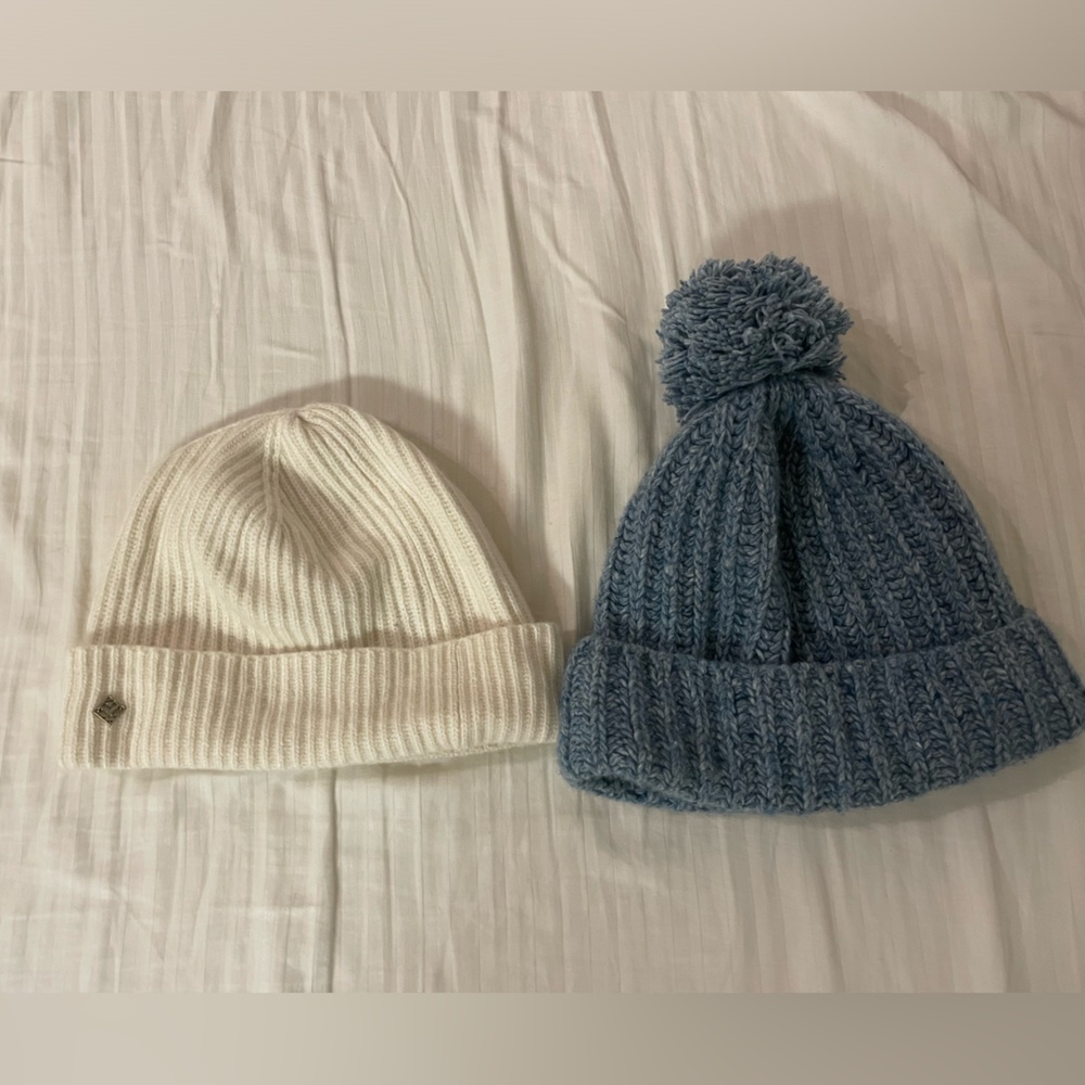 Bundle of Re Done and Sandro beanie